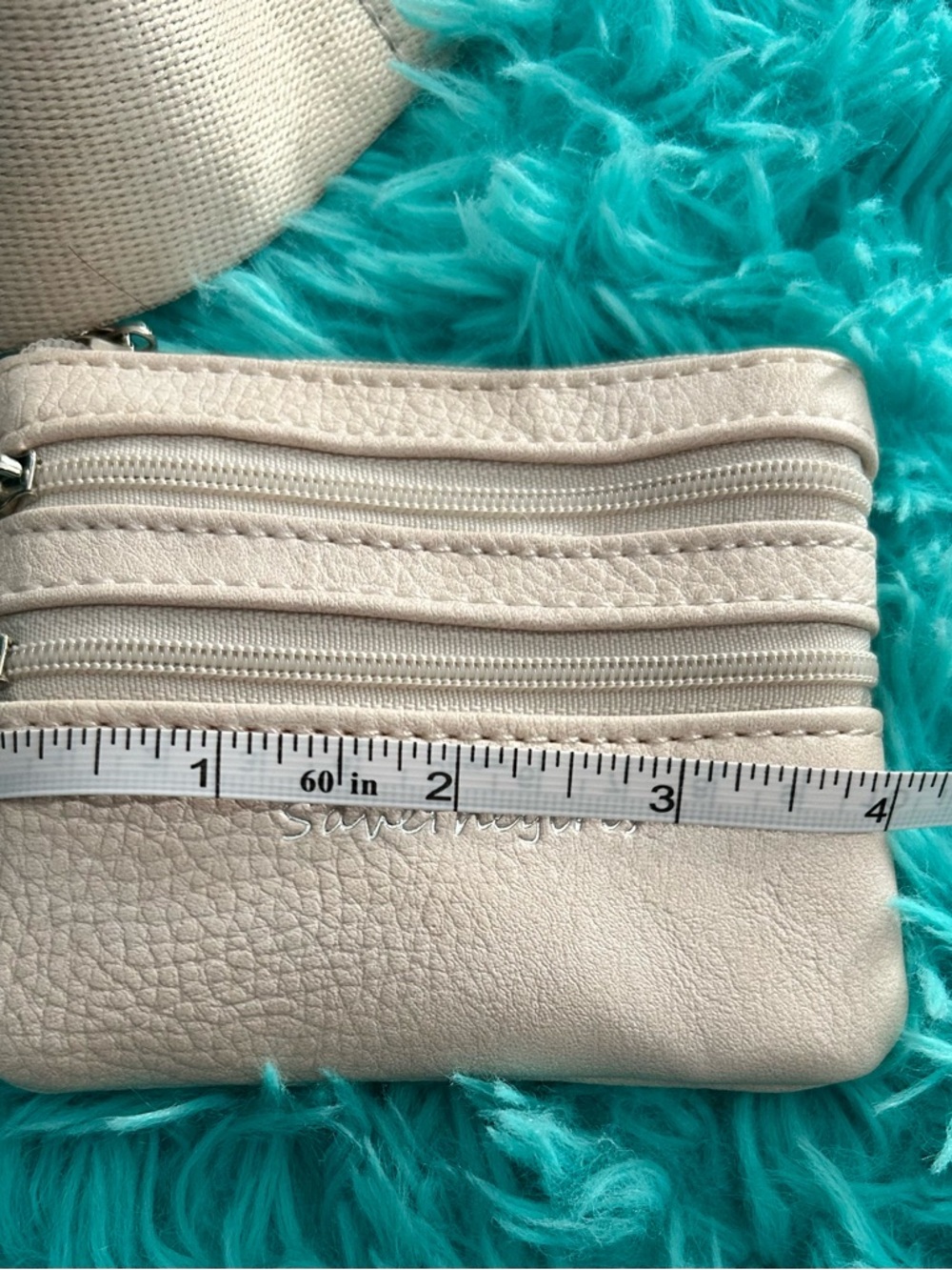 Save the Girls Clip & Go Crossbody Strap and Cream Coin Pouch - Picture 14 of 17